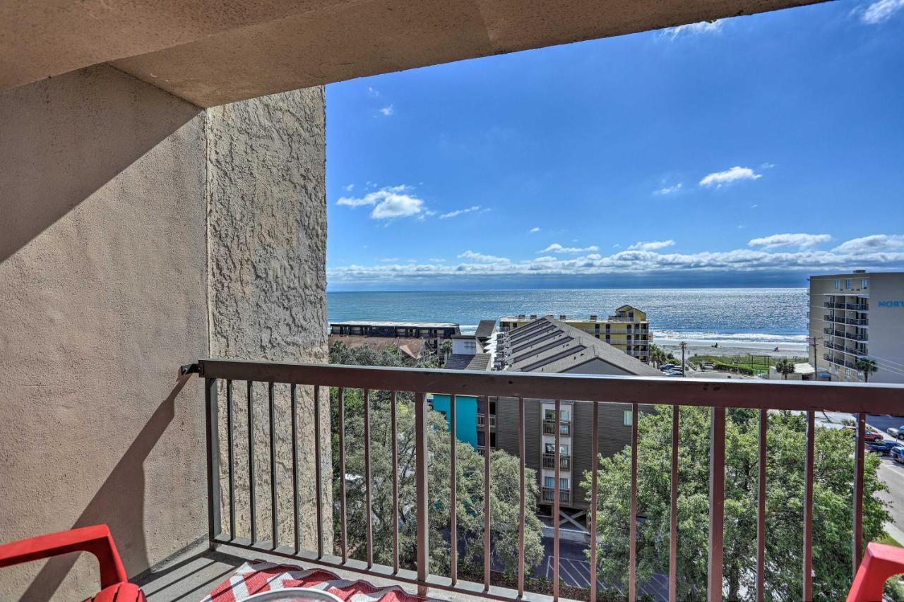 Myrtle Beach Condo With Pool Access Walk To Beach! Exteriör bild