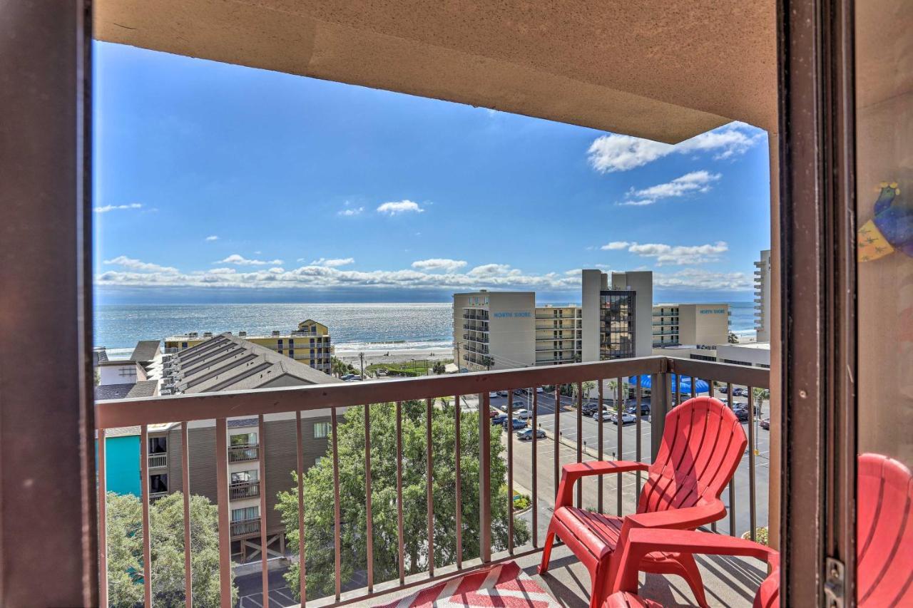 Myrtle Beach Condo With Pool Access Walk To Beach! Exteriör bild