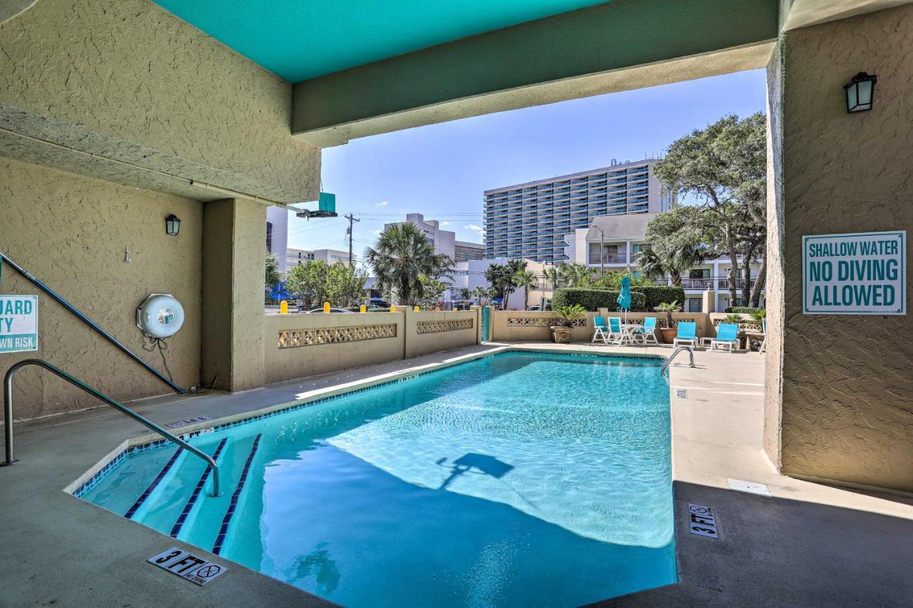 Myrtle Beach Condo With Pool Access Walk To Beach! Exteriör bild